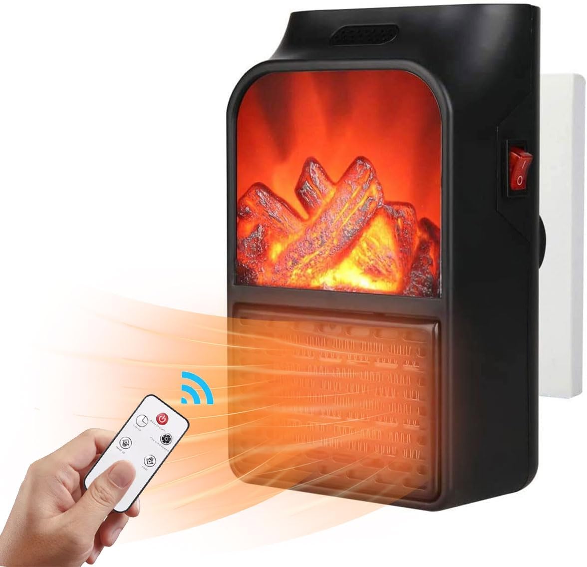 Portable Electric Wall Heater with Remote Control