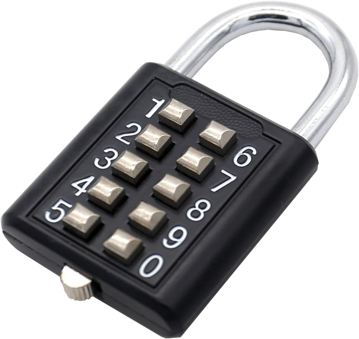 Eco-Friendly 10-Digit Combination Padlock – Secure Your Belongings!