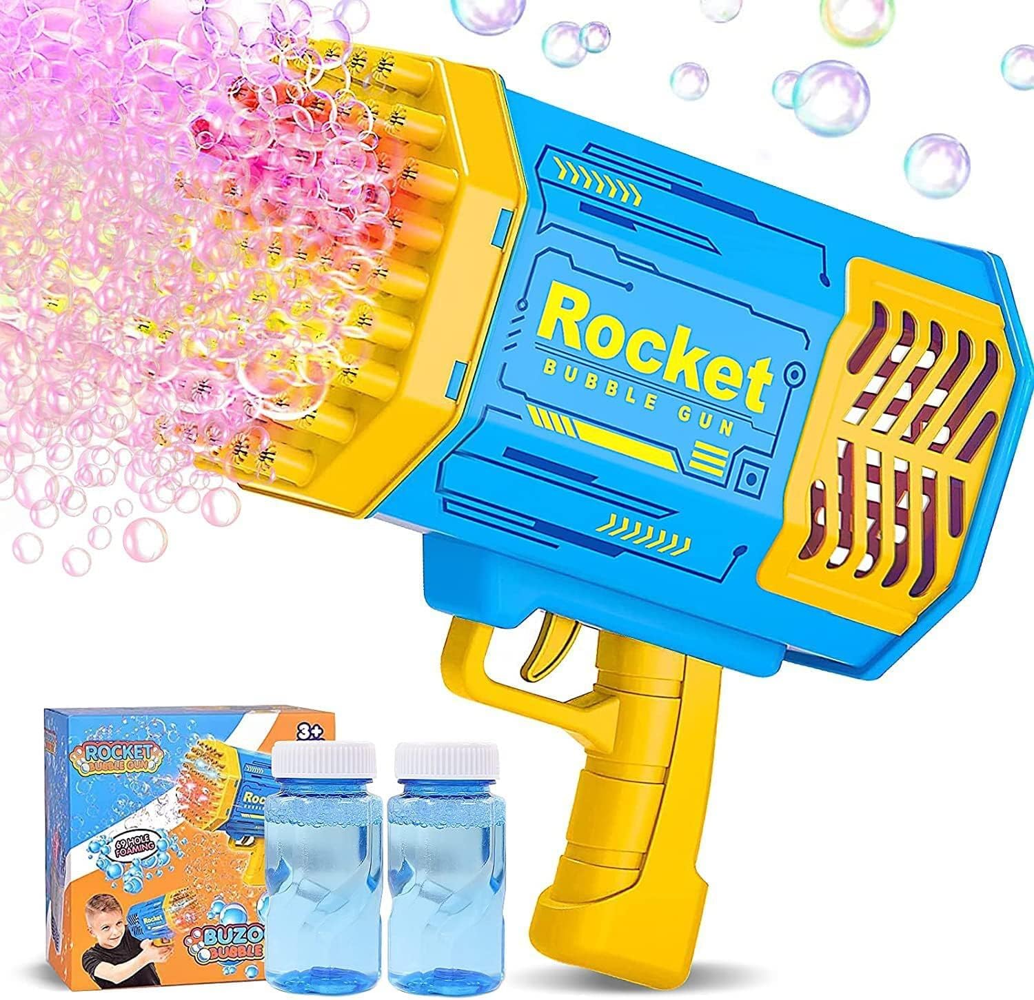 Ultimate Bubble Gun – Endless Fun with Hundreds of Bubbles!