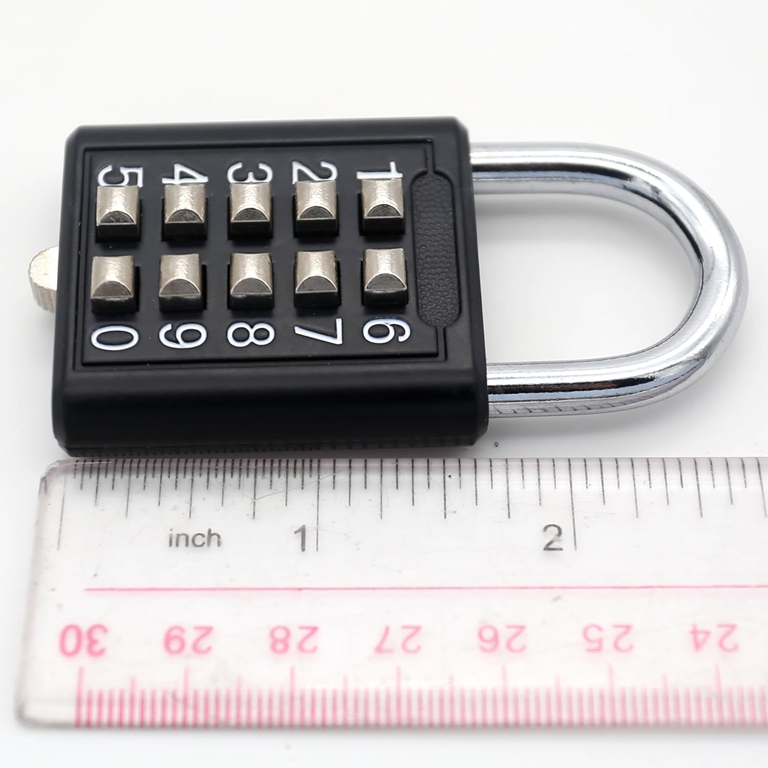 Eco-Friendly 10-Digit Combination Padlock – Secure Your Belongings!