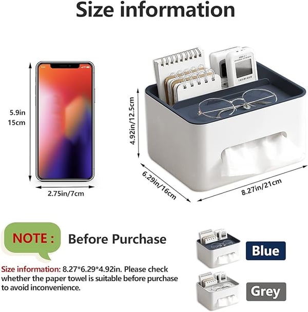 Multifunctional Tissue Box